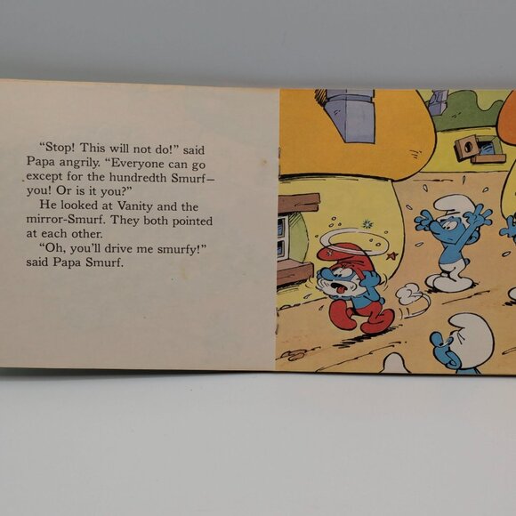 Smurf Mini Storybooks - Peyo - "A Smurf in the Air" & "The Hundredth Smurf" 1980 - Picture 9 of 10